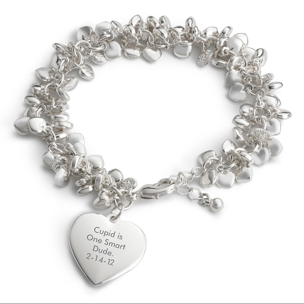 Puffed Heart Bracelet